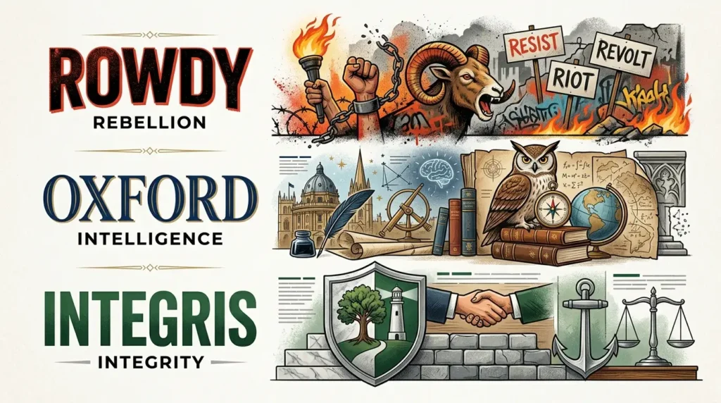 What Does “Rowdy Oxford Integris” Mean