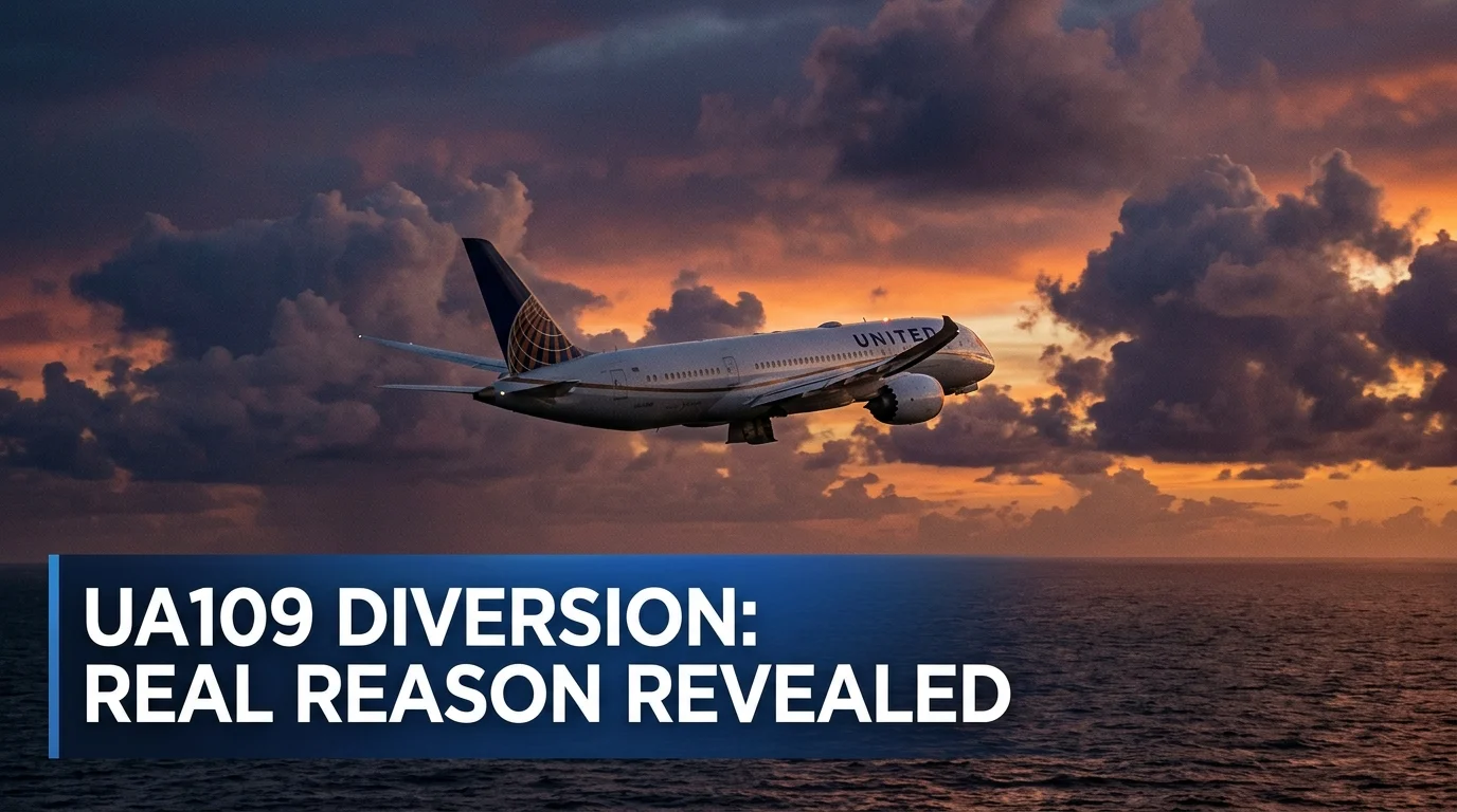 united flight ua109 diversion