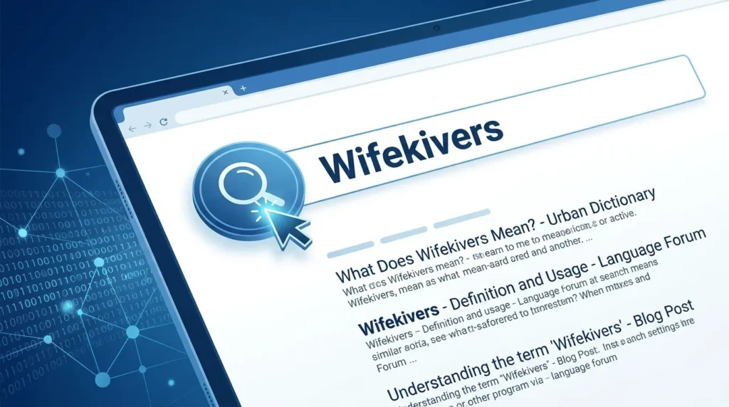 What Does Wifekivers Mean
